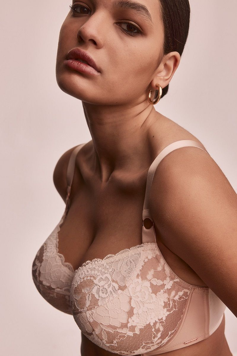 Бюстгальтер Lava Dorata для большой груди (Размер: 75I) (Цвет: телесный)