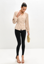 Блузка с завязками