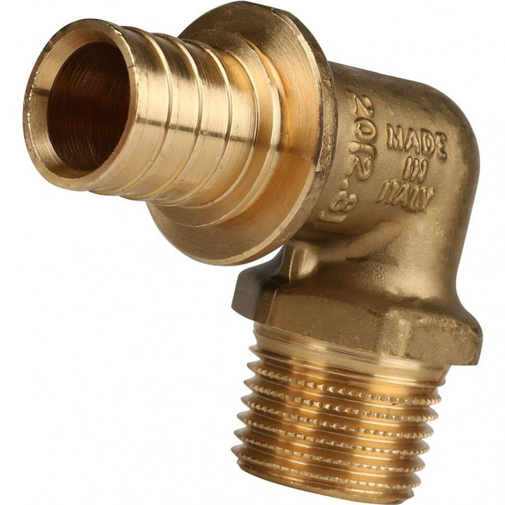 Угольник-переходник Stout НР 20xR 1/2"