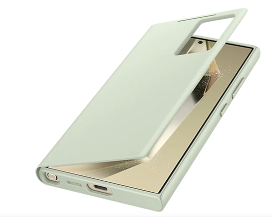 Чехол Книжка Smart View Wallet Case S24 Ultra( Светло зеленый)