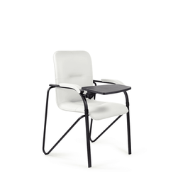 Стул Самба soft BL S-0402 (белый) со столиком
