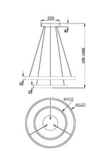 Подвесной светильник Maytoni MOD058PL-L55BSK
