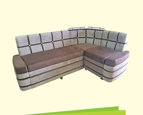 Диван КОМФОРТ-2 угловой кухонный с полкой (спальное место)