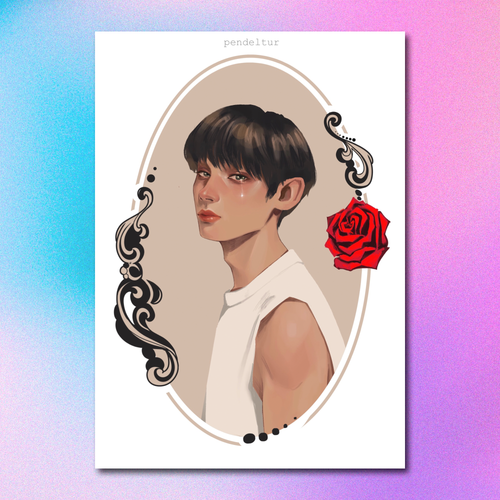 Арт принт / pendeltur / TXT / Хюнинкай