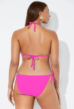 Купальник-бикини 17038 неоновый розовый