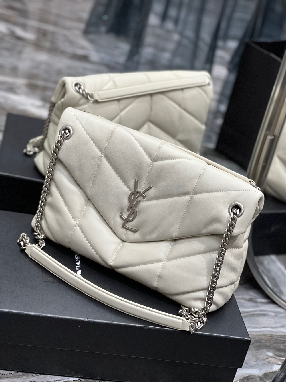 Saint Laurent Loulou Puffer Bag 35 cm