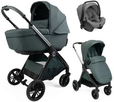 Коляска Chicco Bellagio 3 в 1 с автокреслом Kory Plus Lunar Rock Fir Tree