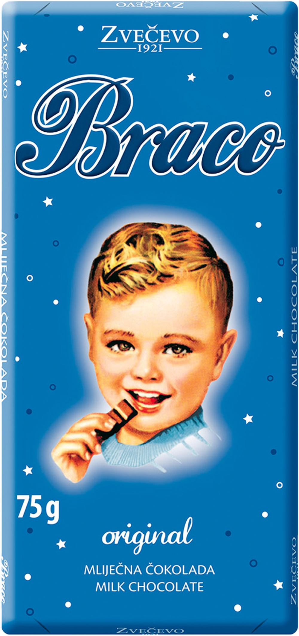 Mlečna čokolada "Braco"