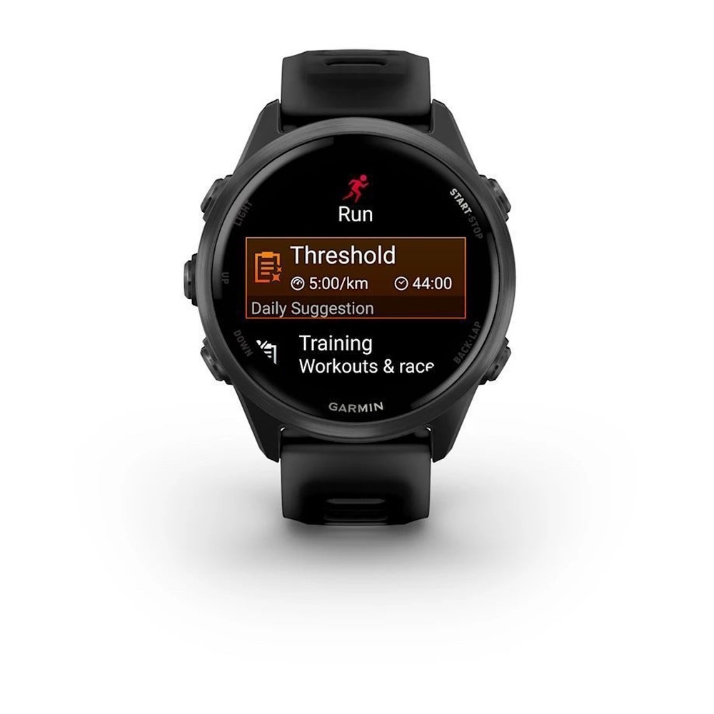 Смарт часы Garmin Forerunner 570 - 42 mm Slate Gray Aluminum Translucent Black / Black