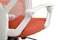 Кресло Oliver RCH W-203AC Белый пластик/Оранжевый
