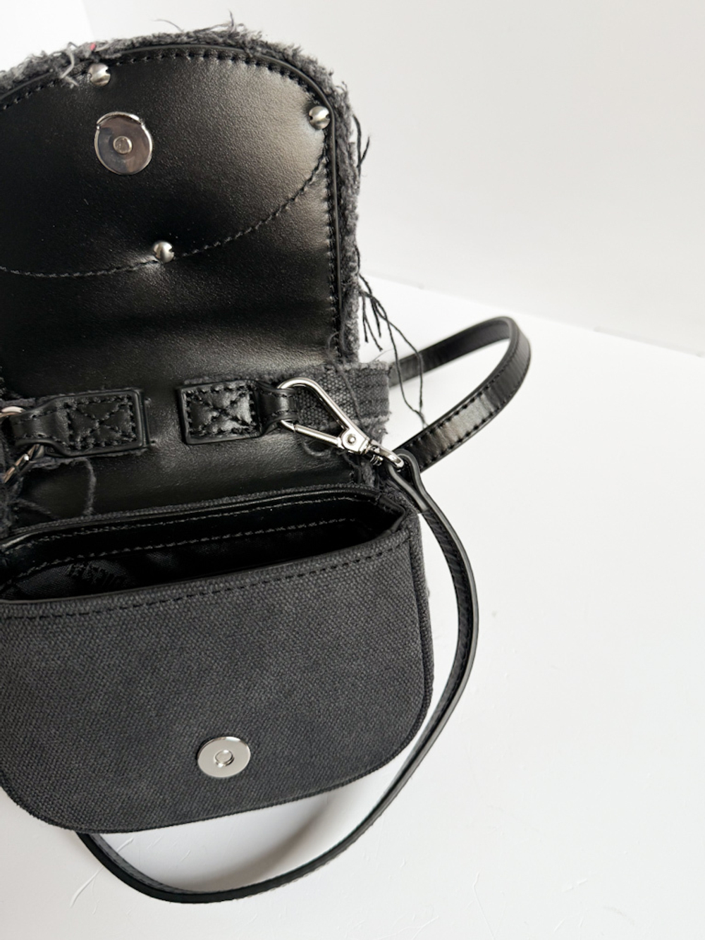 Сумка из денима с бахромой Diesel