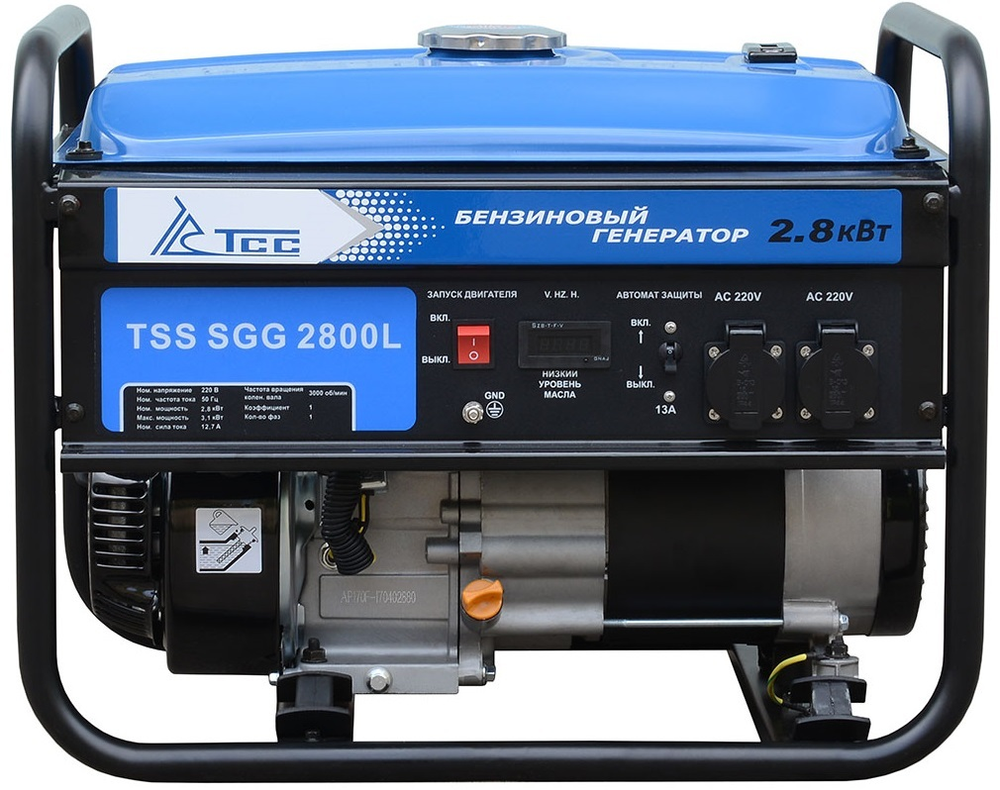 Бензиновый генератор ТСС SGG 2800L — Фото №2 