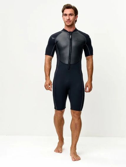 Гидрокостюм Sargan Black King shorty man черный 3 мм