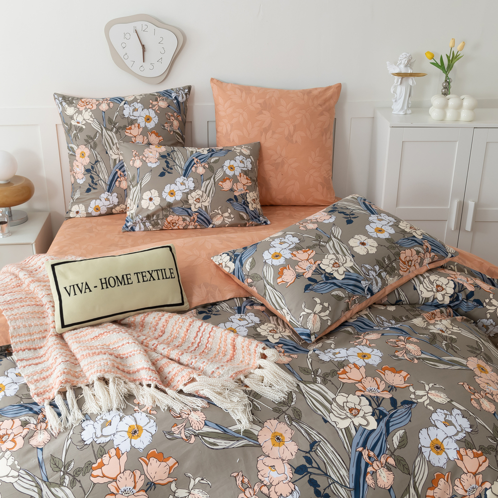 Комплект постельного белья Люкс Сатин 100% хлопок A326