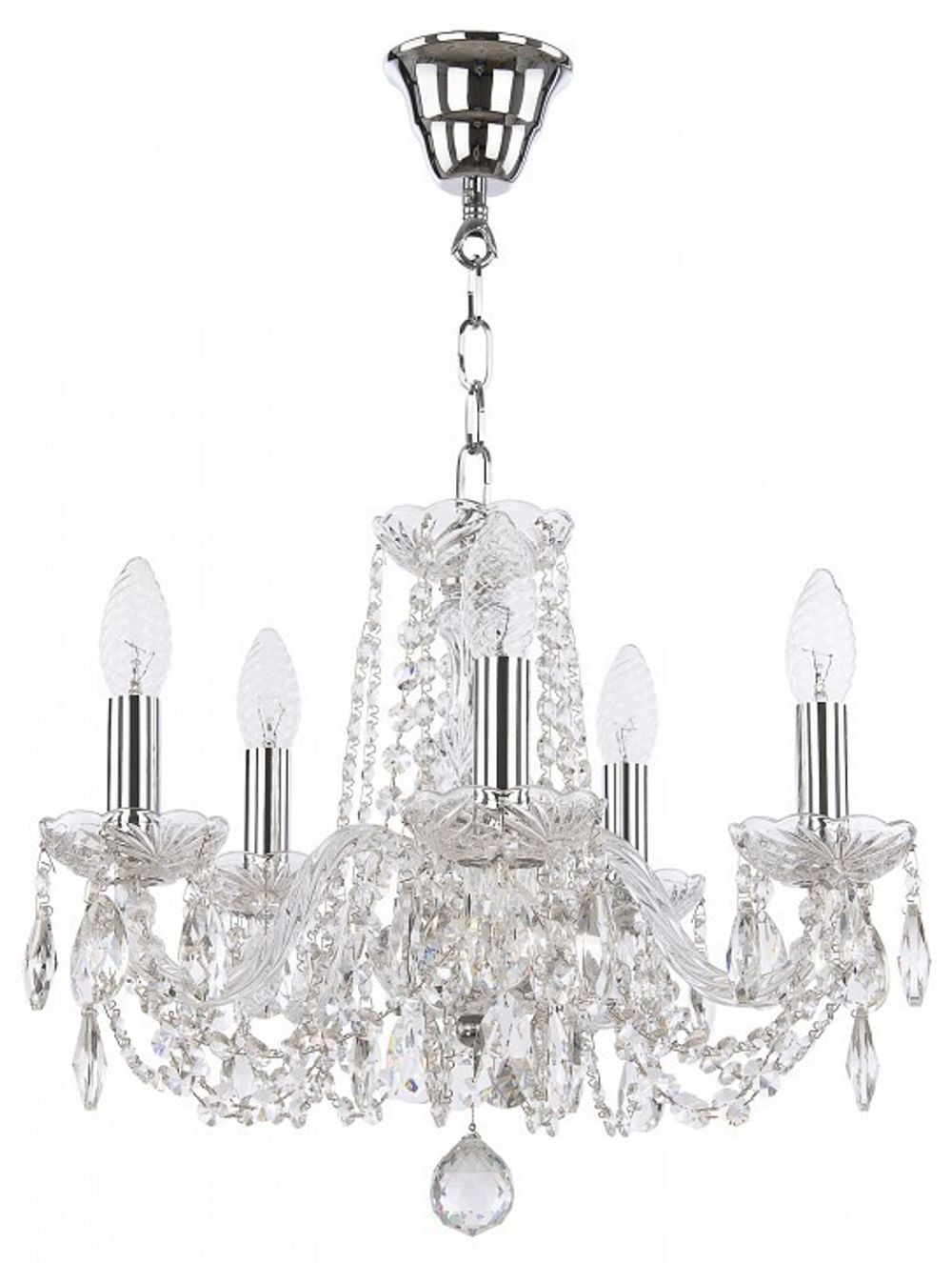 Подвесная люстра Bohemia Ivele Crystal 1402 1402/5/141/Ni