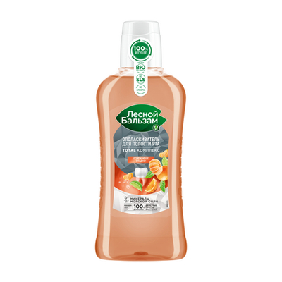 Лесной б-м  Опол-ль д/дёсен ТОТАЛ Комплекс Мандарин Лайм Мята 400 мл.