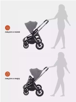 Коляска детская RANT "FLEX PRO" RA099 Grey (2023)