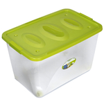 Ящик универсальный на колесиках «Астело» цвет оливковый 60*40*36см С666ОЛВ