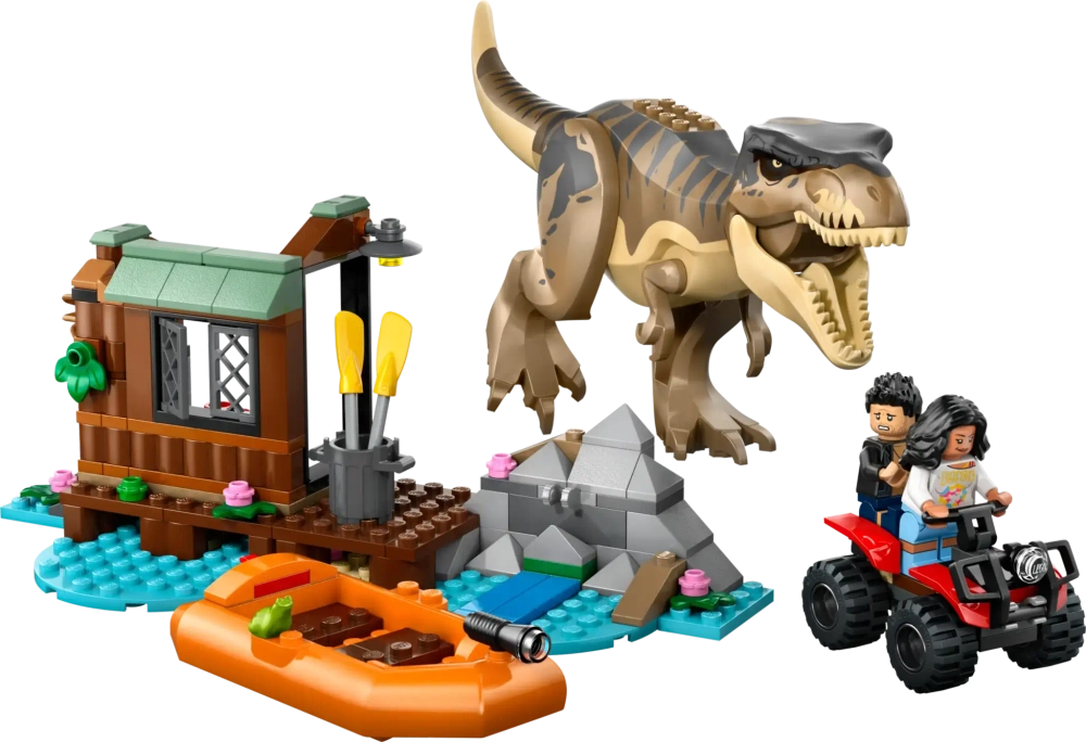 Конструктор LEGO Jurassic World 76975 Побег из реки Тираннозавра Рекса