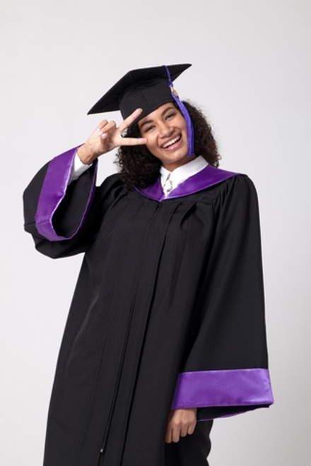 Комплект выпускника "Премиум" – цвет фиолетовый