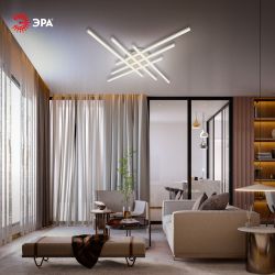 Светильник потолочный светодиодный ЭРА Модерн Nora CLL-1-109W 3K-6,5K RC WH с ДУ белый