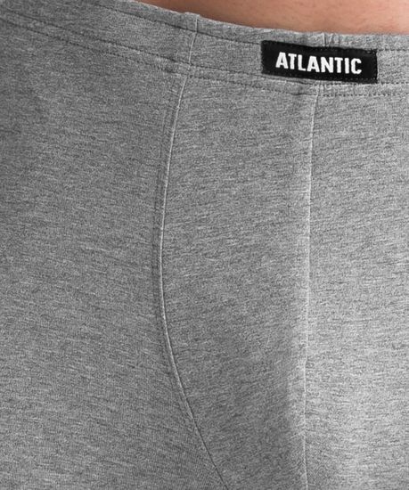 Трусы мужские боксеры (5шт), Atlantic 5SMH-001, черные + графит + серый меланж