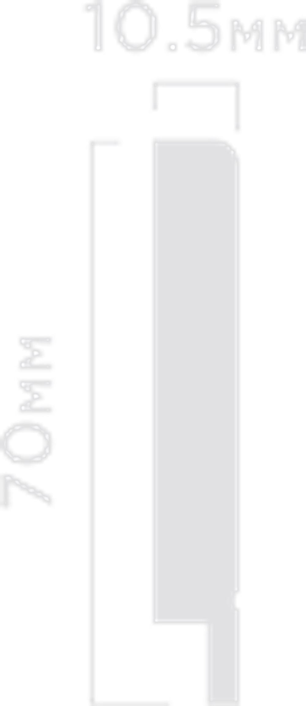 Плинтус HiWood, 70x10,5 мм