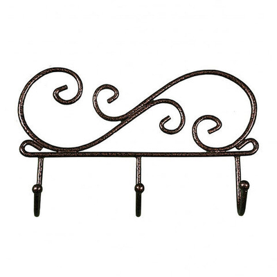 Вешалка «Кружева 3» (Медный антик) 200*42*130
