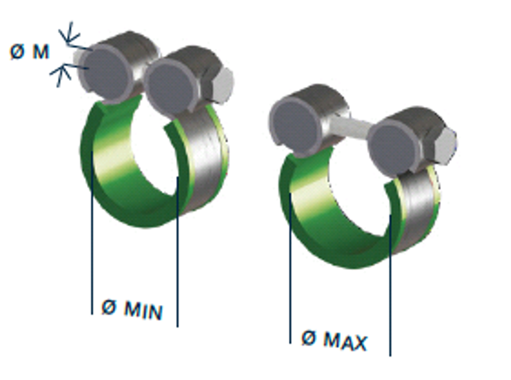Хомут STOPFA1415 Ø14-15 (10 шт в коробке)