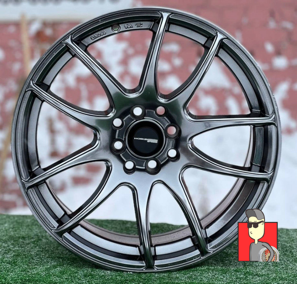 Комплект дисков Work Emotion CR Kiwami 18x8.5 et35 4x100/4x114.3