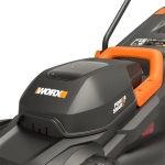 Аккумуляторная газонокосилка WORX WG730E 20В бесщеточная (1 x 4 Ач, ЗУ) нож 30 см, WG730E