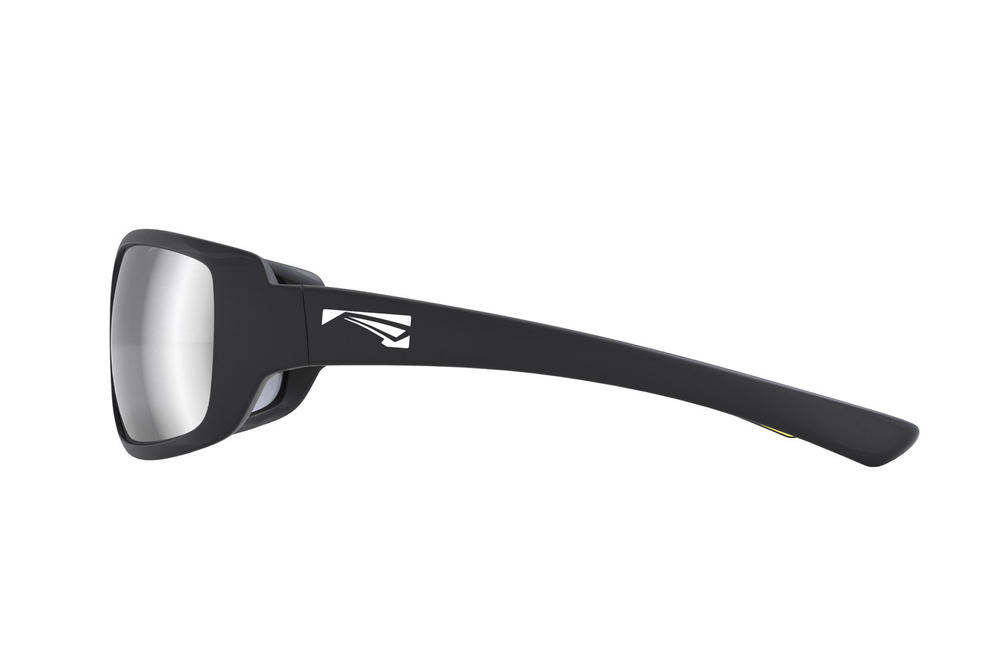 Спортивные очки LiP FLO / Matt Black - Mustard / PC Photochromic / ecLiPse™ Series ML Silver Smoke AF