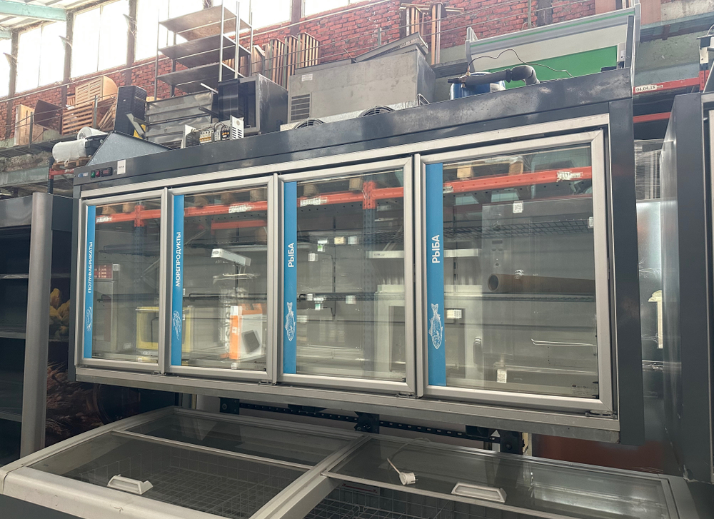 Бонета морозильная надстройка ItalFrost (4 двери)