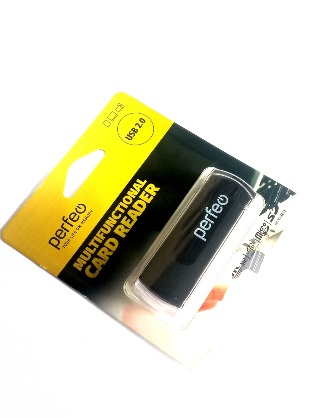 Картридер Perfeo PF-VI-R013 MicroSD/SD/M2/MMC
