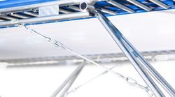 спортивный батут "Eurotramp" применяется для проведения международных соревнований по прыжкам на батуте