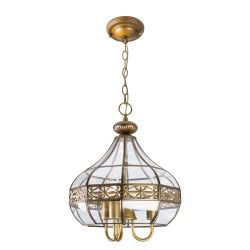 Citilux Гера-2 CL444230 Люстра подвесная витражная Бронза