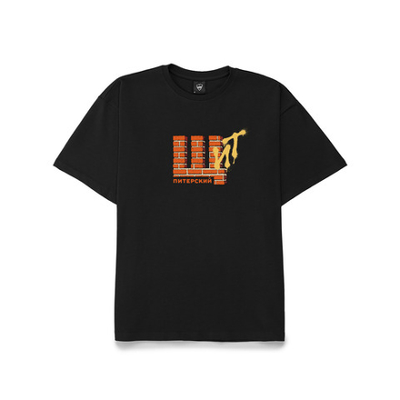 Футболка Питерский Щит Ящик Черный