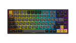 AKKO 3084B Plus Black&Gold 3 Modes RGB Hot Swap  V3 Cream Yellow Switch,ASA profile keycap