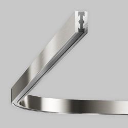 Радиусный коннектор для шинопровода Maytoni Flarity TRX154-RC80-PT