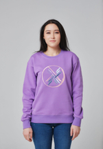 Свитшот 3-нитка SHANYRAQ PURPLE (ONLY ONLINE)