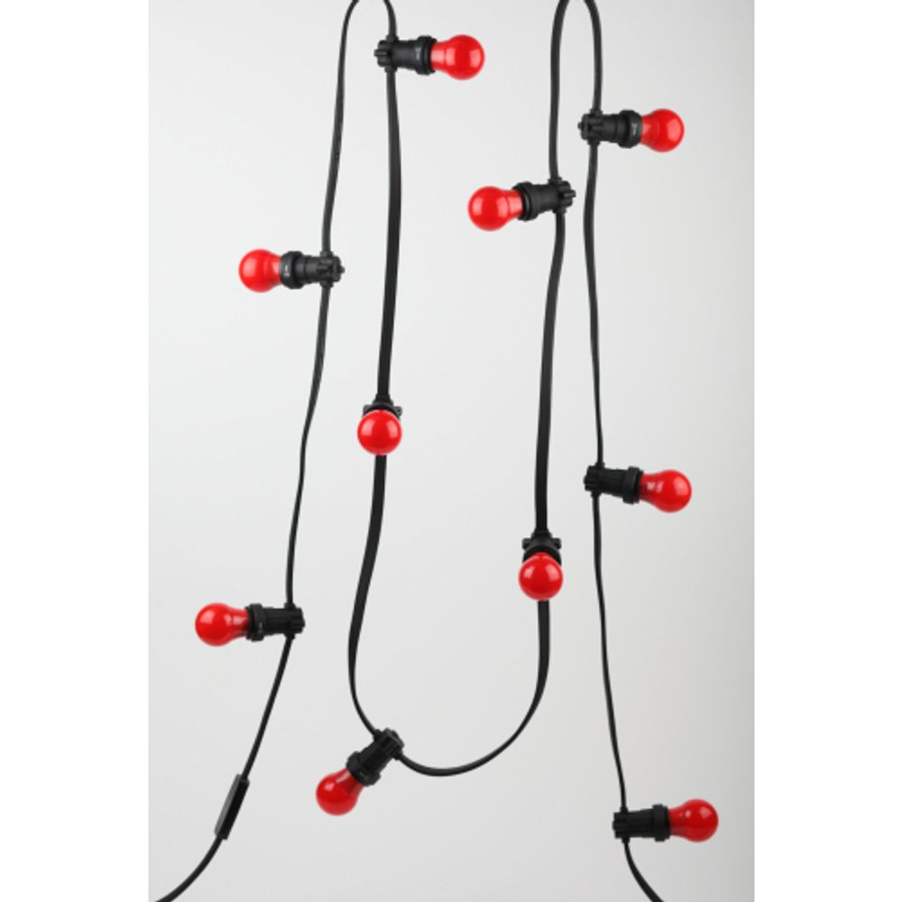 Лампа светодиодная ЭРА STD ERARL50-E27 3Вт груша красный для белт-лайт Е27