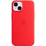 Силиконовый чехол с поддержкой MagSafe Apple Silicone Case для iPhone 14, Red (Красный)