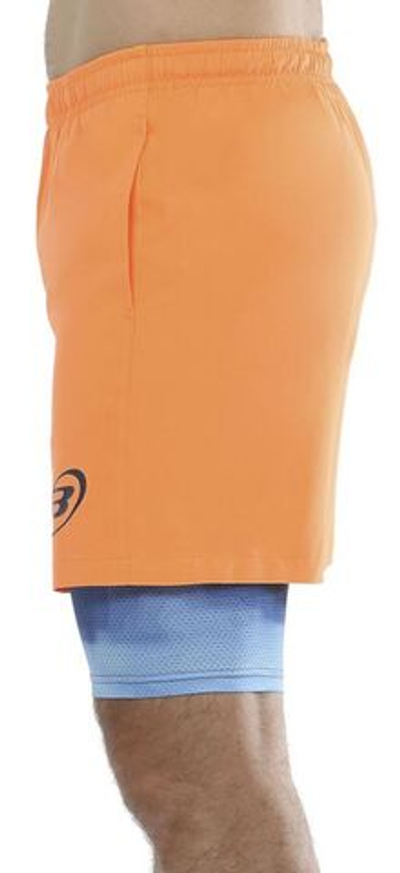 Мужские шорты теннисные Bullpadel Valdivia Shorts Man - naranja fluoro