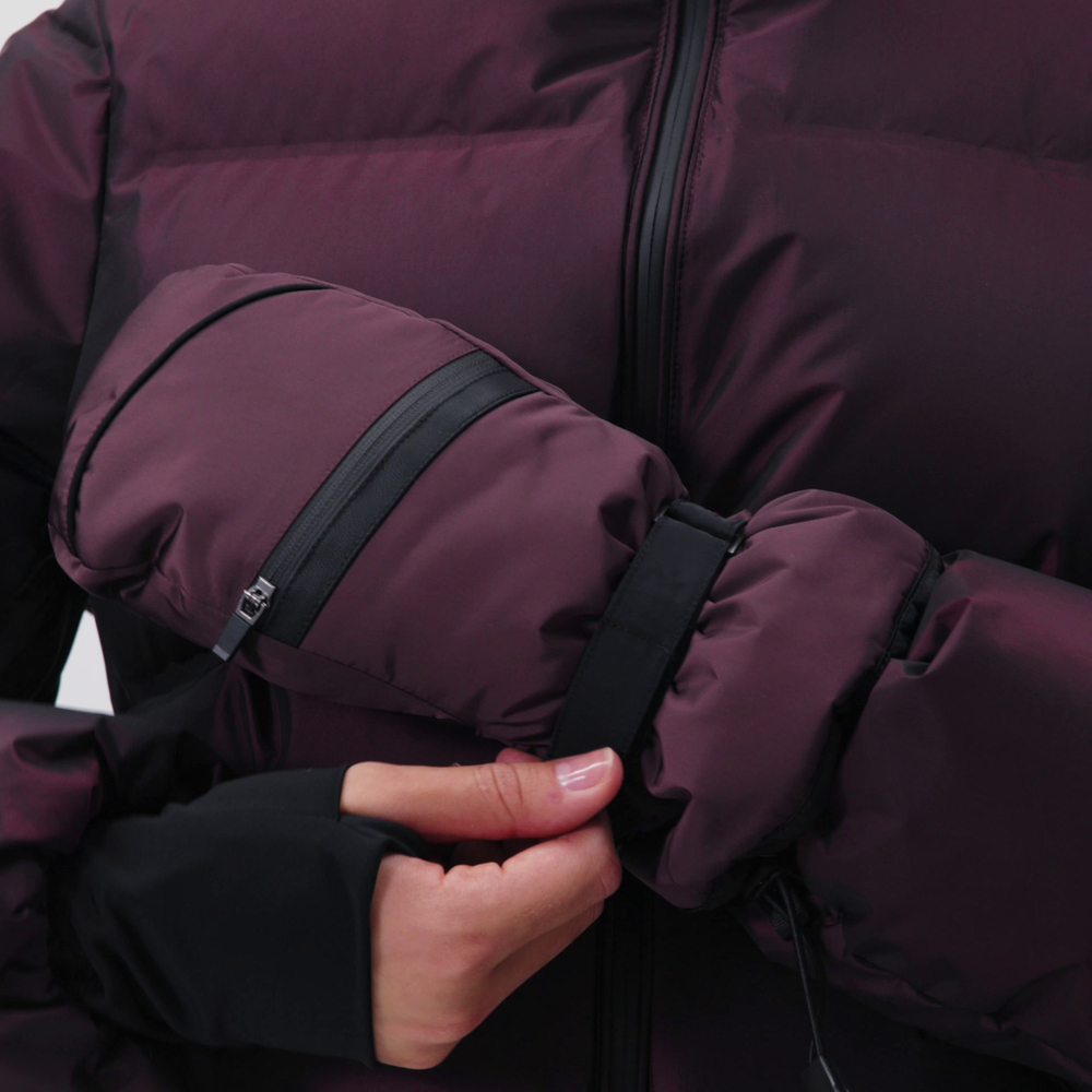 ZARA ВОДОНЕПРОНИЦАЕМЫЕ ВАРЕЖКИ SKI COLLECTION, БОРДОВЫЙ