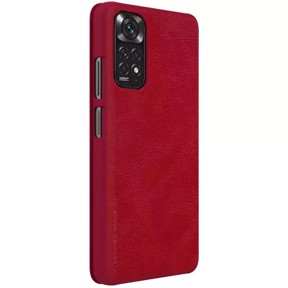 Кожаный чехол-книжка Nillkin Leather Qin для Xiaomi Redmi Note 11S