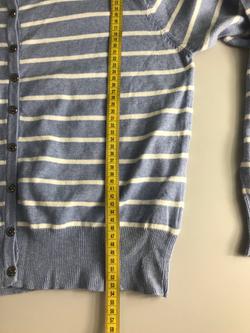 Кардиган Atmosphere в полоску, маркировка 38, визуально на 44 размер