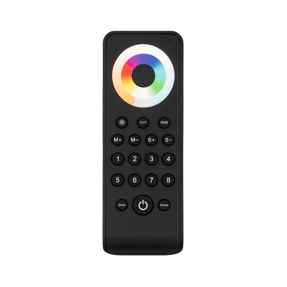 INTELLIGENT ARLIGHT Пульт SMART-801-52-8G-8SC-MULTI Black (3V, 2.4G) (IARL, IP20 Пластик, 5 лет) 037336