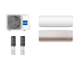Мульти сплит-система Haier на 2 комнаты (30+30 кв.м.) FLEXIS White + Gold
