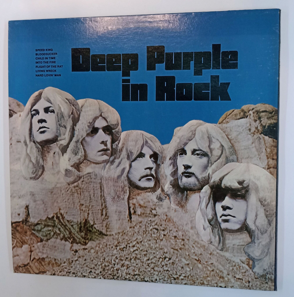 Винтажная виниловая пластинка LP Deep Purple In Rock (USA 1976)