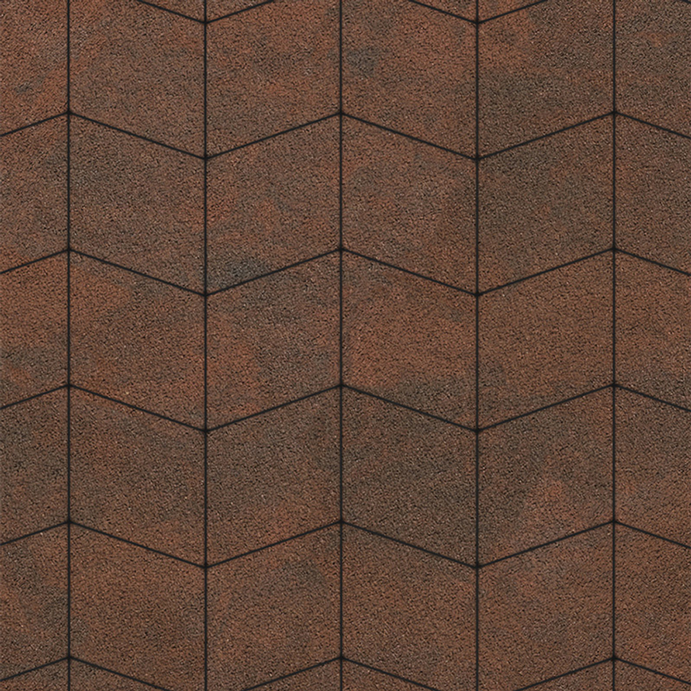 Тротуарная плитка РОМБ - Листопад гранит Клинкер